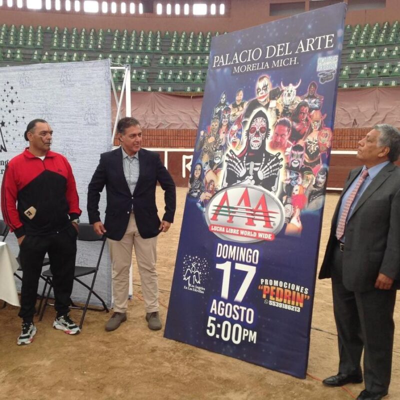 La Lucha Libre Triple A, regresa al Palacio del Arte
