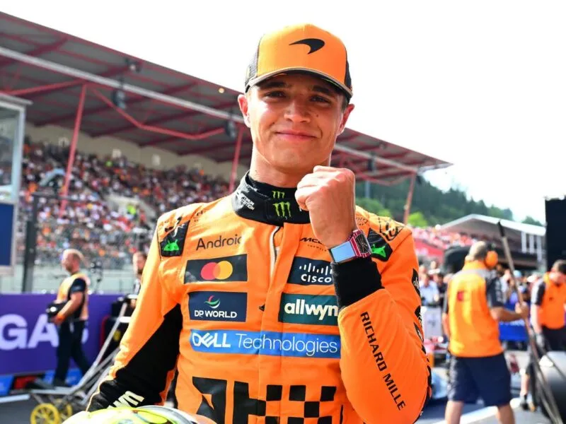 Lando Norris se lleva la pole en el Gran Premio de Bélgica 2025