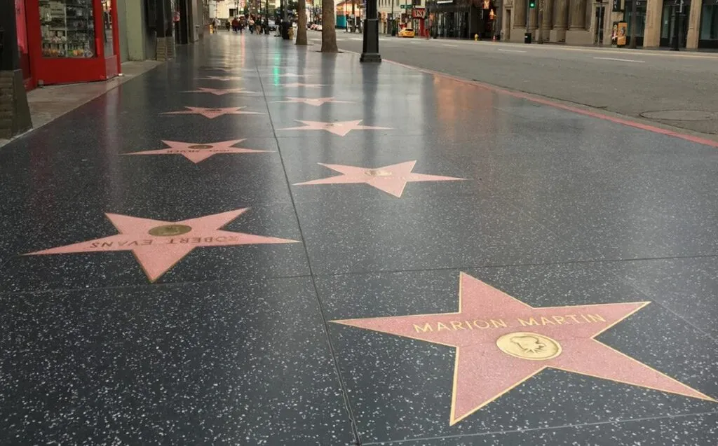 las nuevas leyendas en el Paseo de la Fama