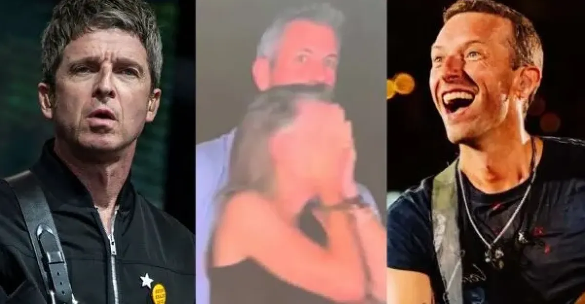 Liam Gallagher se burla de Coldplay y su polémica kiss cam