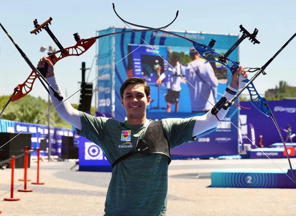 Matías Grande conquista la medalla de oro en la Copa del Mundo de Tiro con Arco
