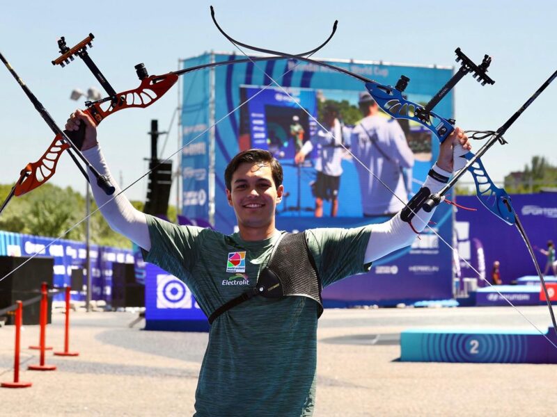 Matías Grande conquista la medalla de oro en la Copa del Mundo de Tiro con Arco