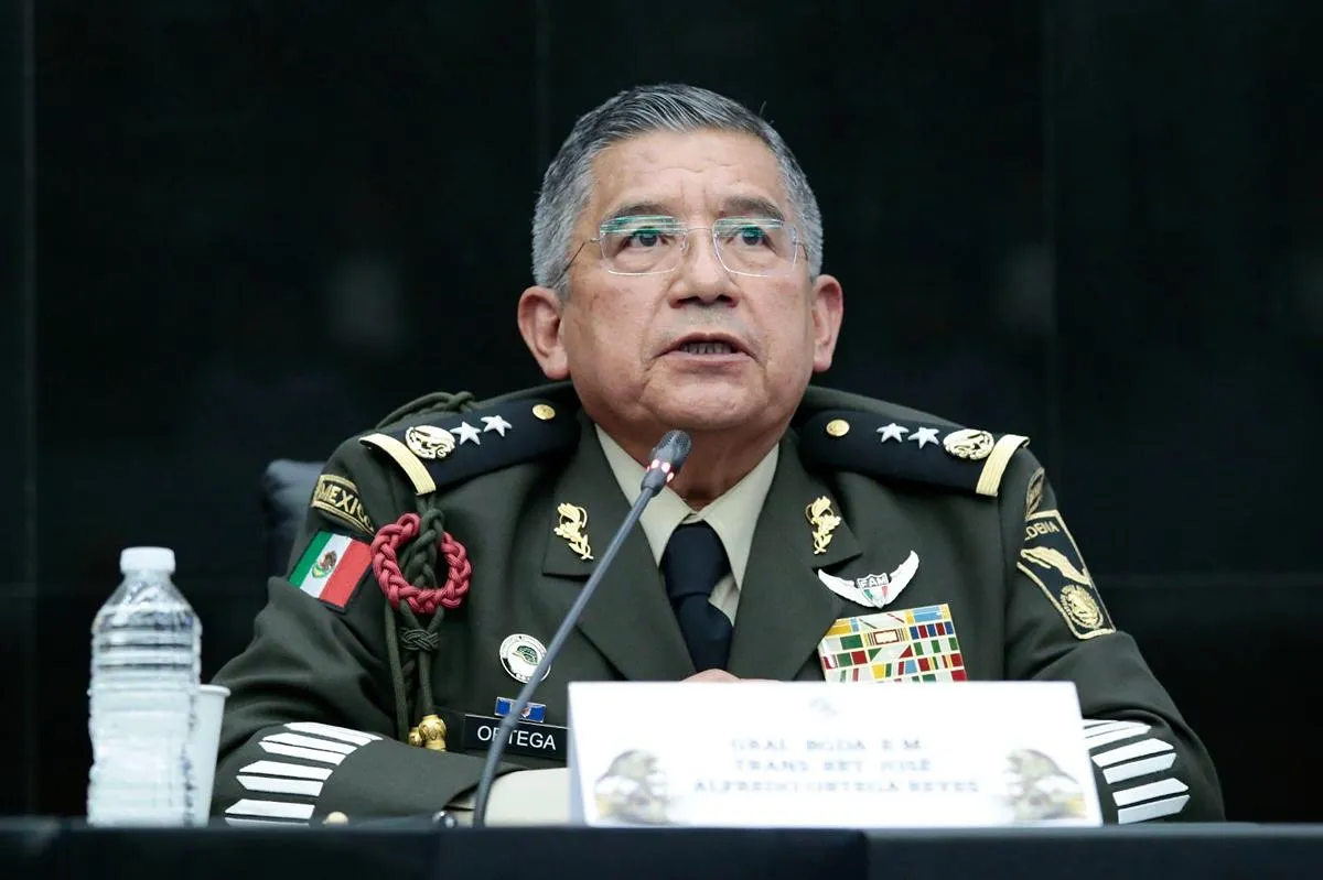 México carece de programa de seguridad nacional: General Reyes Ortega denuncia vacío en Sedena ante el Senado