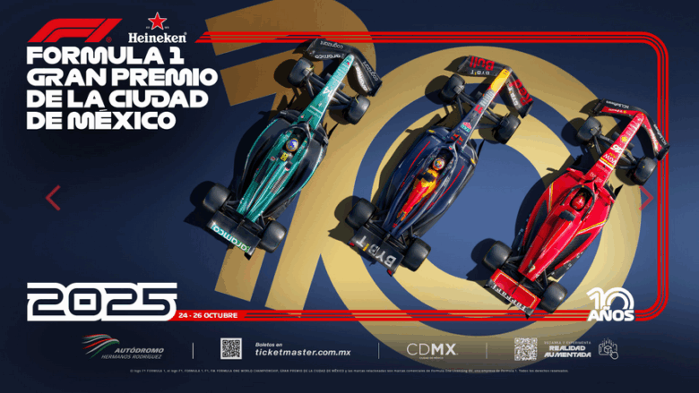 México celebra 10 años de F1 con un Gran Premio histórico y millonario
