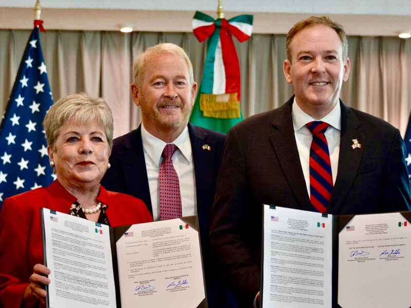 México, EU y Canadá firman declaración para la cooperación ambiental