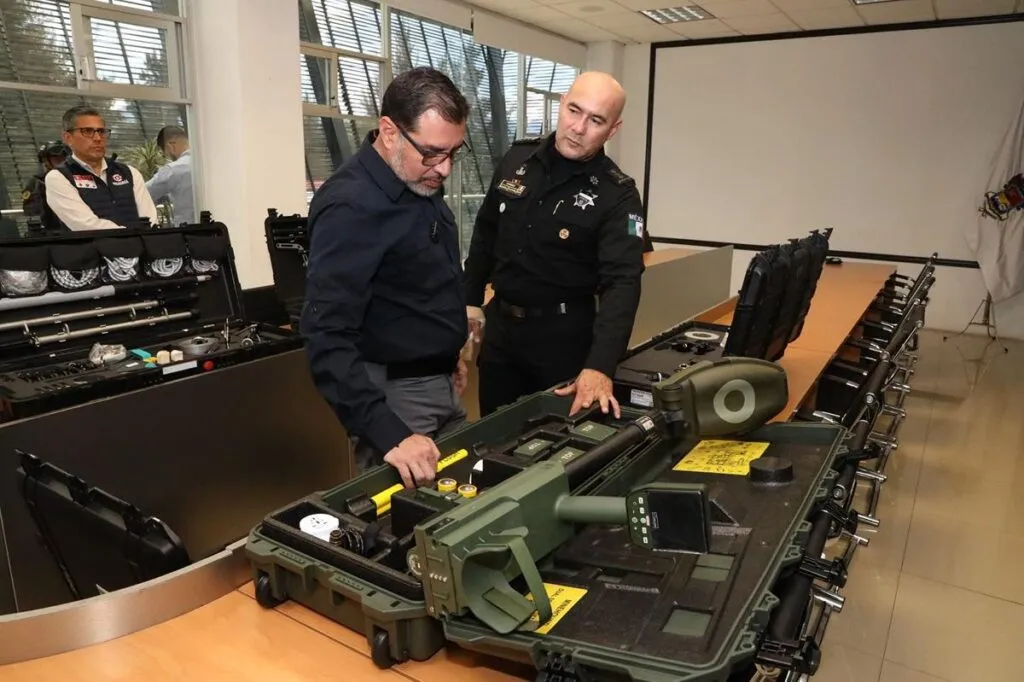 Michoacán adquiere equipamiento para detección de explosivos