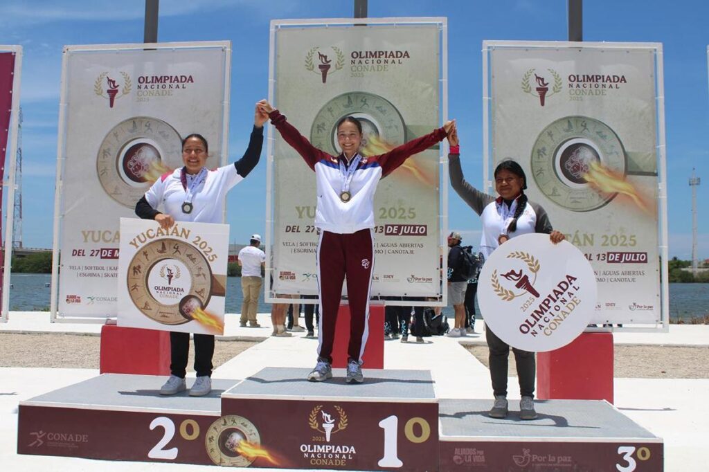 Michoacán destaca en Olimpiada Nacional con medallas en canotaje y ajedrez