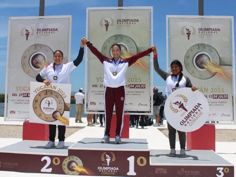Michoacán destaca en Olimpiada Nacional con medallas en canotaje y ajedrez