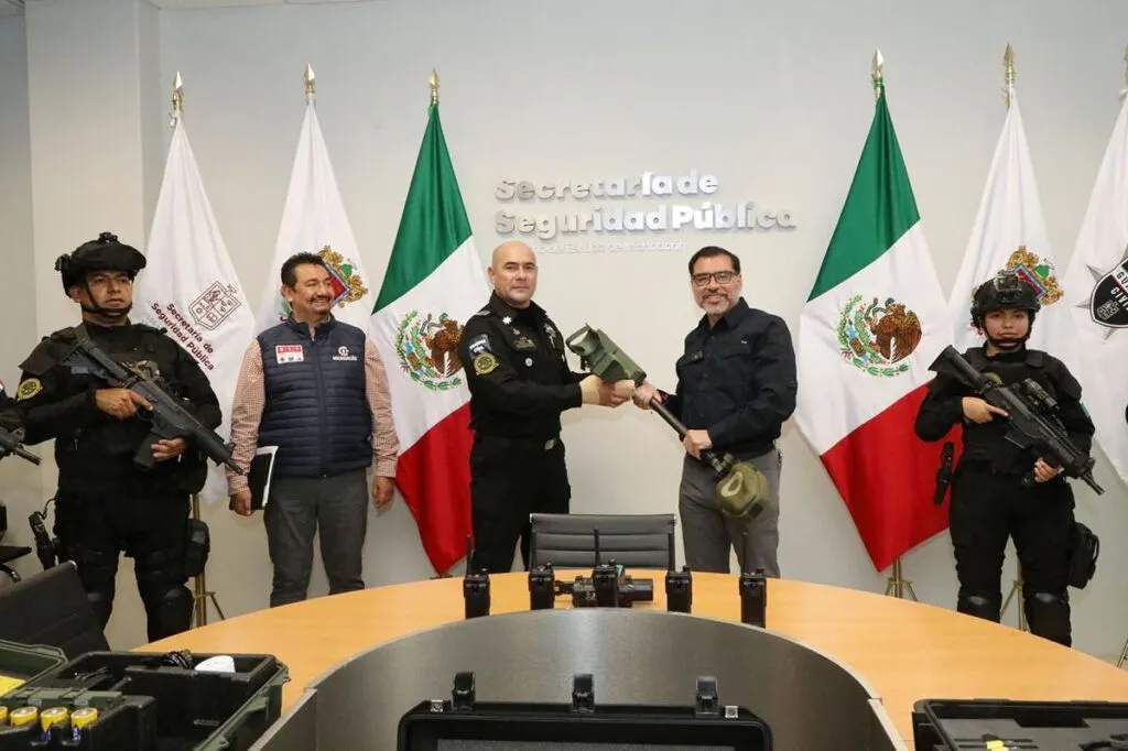 Michoacán invierte 8 mdp en equipamiento para detección de explosivos