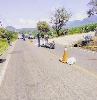 accidente de motocicleta Tacámbaro