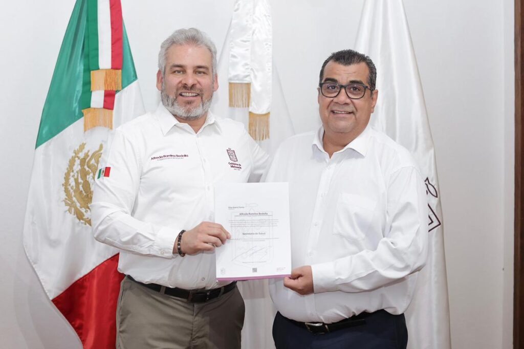 Nombra Bedolla a Elías Ibarra como secretario de Salud de Michoacán