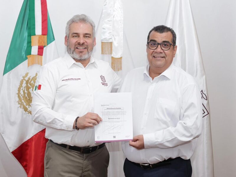 Nombra Bedolla a Elías Ibarra como secretario de Salud