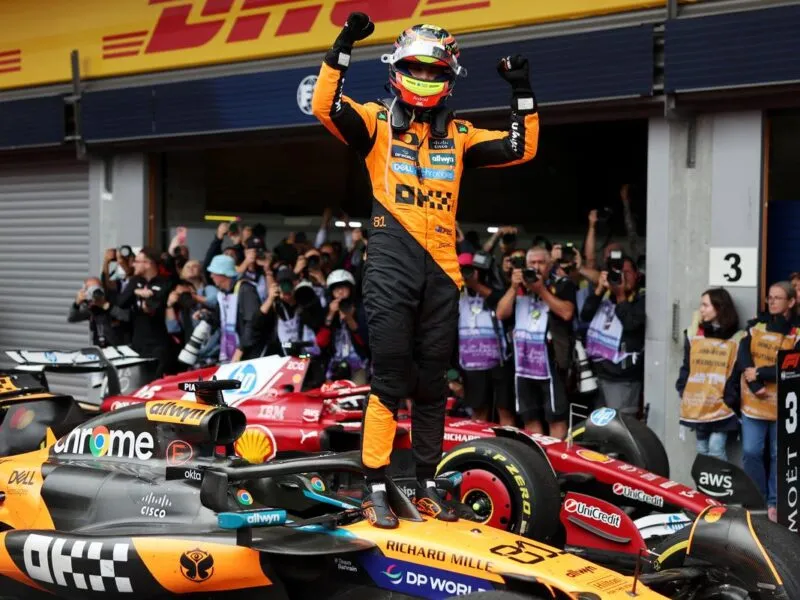 Oscar Piastri imbatible al imponerse en el Gran Premio de Bélgica