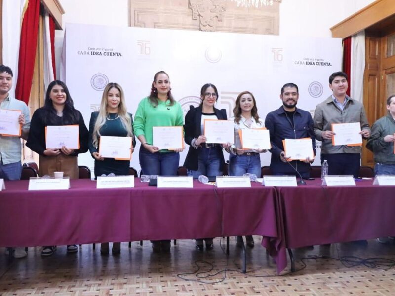 Parlamento Juvenil Incluyente en 76 legislatura