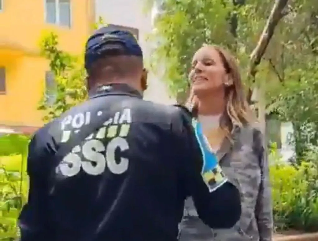 Policía denuncia a Lady racista por insultos en la Condesa en CDMX