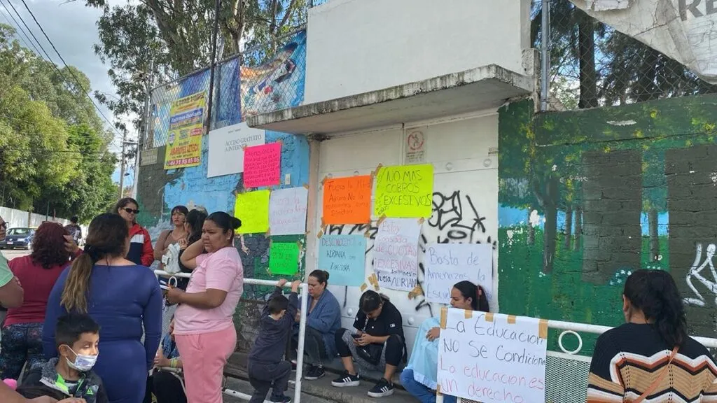 Por amenazas, discriminación y opacidad, exigen destitución de directora en jardín de niños de Morelia