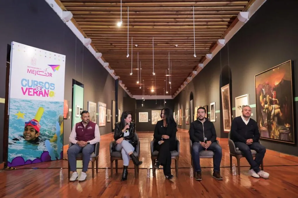 Presentan de 150 cursos de verano del Gobierno de Michoacán