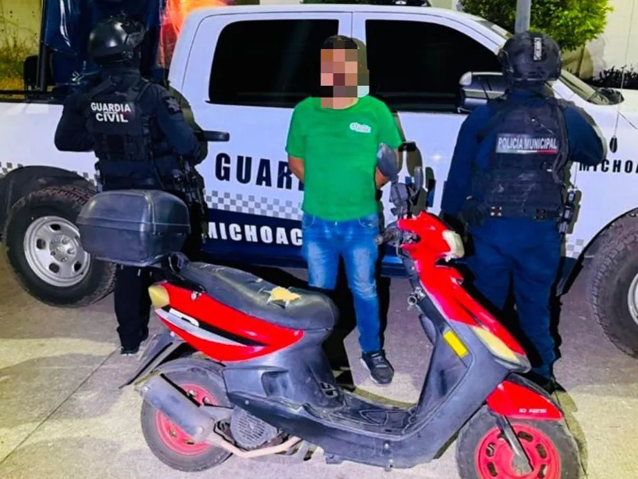 Presunto asaltante de tiendas Oxxo es detenido en Zamora