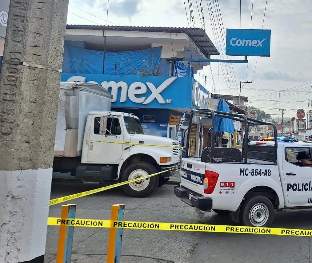 Reportan ataque armado contra tienda de pinturas en Uruapan