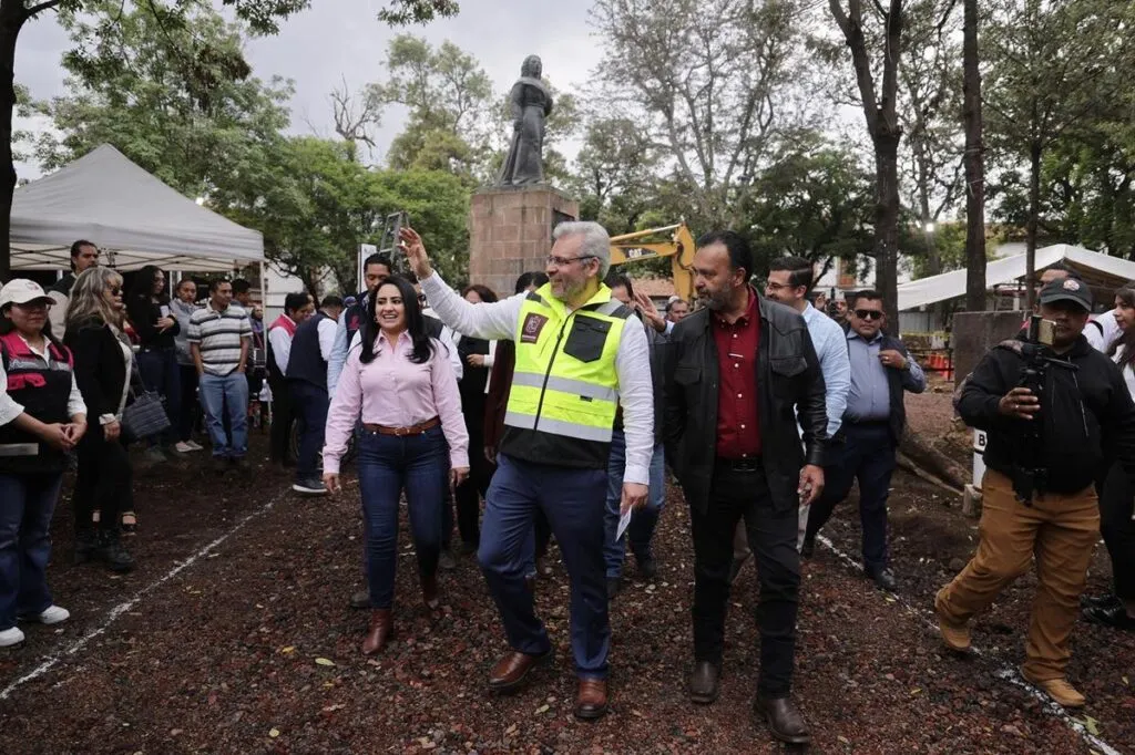 restauración de plaza Gertrudis Bocanegra conserva el encanto de Pátzcuaro, Michoacán