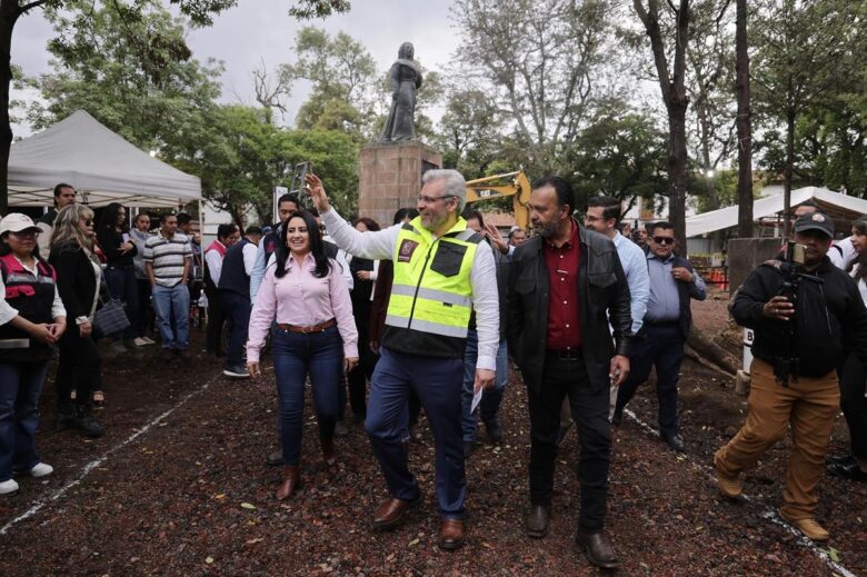 restauración de plaza Gertrudis Bocanegra conserva el encanto de Pátzcuaro, Michoacán