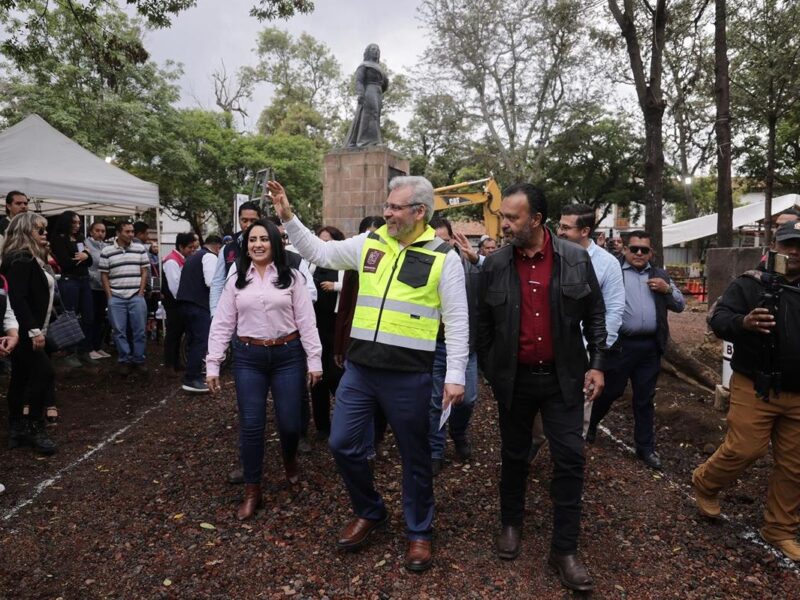 restauración de plaza Gertrudis Bocanegra conserva el encanto de Pátzcuaro, Michoacán