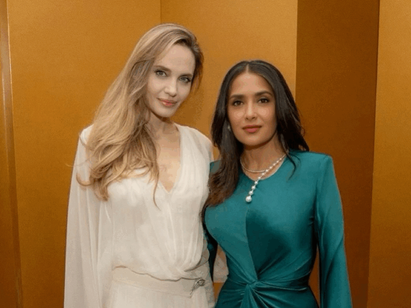 Salma Hayek habla de su visita a Veracruz con Angelina Jolie: “Le vengo a enseñar mi tierra”