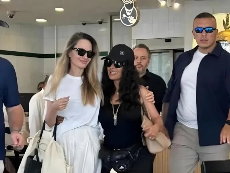 Salma Hayek y Angelina Jolie visitan Veracruz