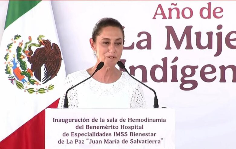 Se invertirán 300 mdp en el sistema IMSS Bienestar de Baja California Sur: Sheinbaum
