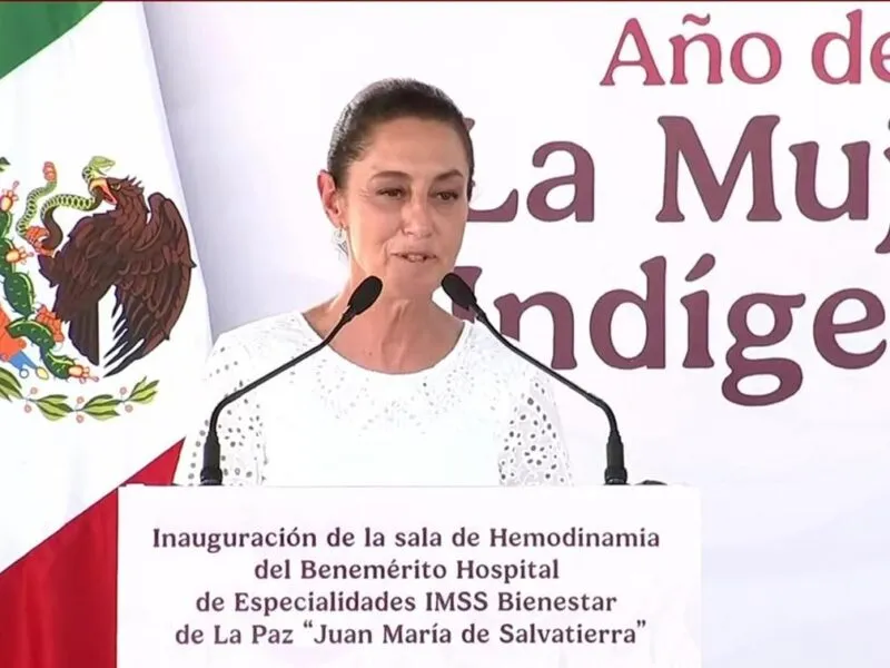 Se invertirán 300 mdp en el sistema IMSS Bienestar de Baja California Sur: Sheinbaum