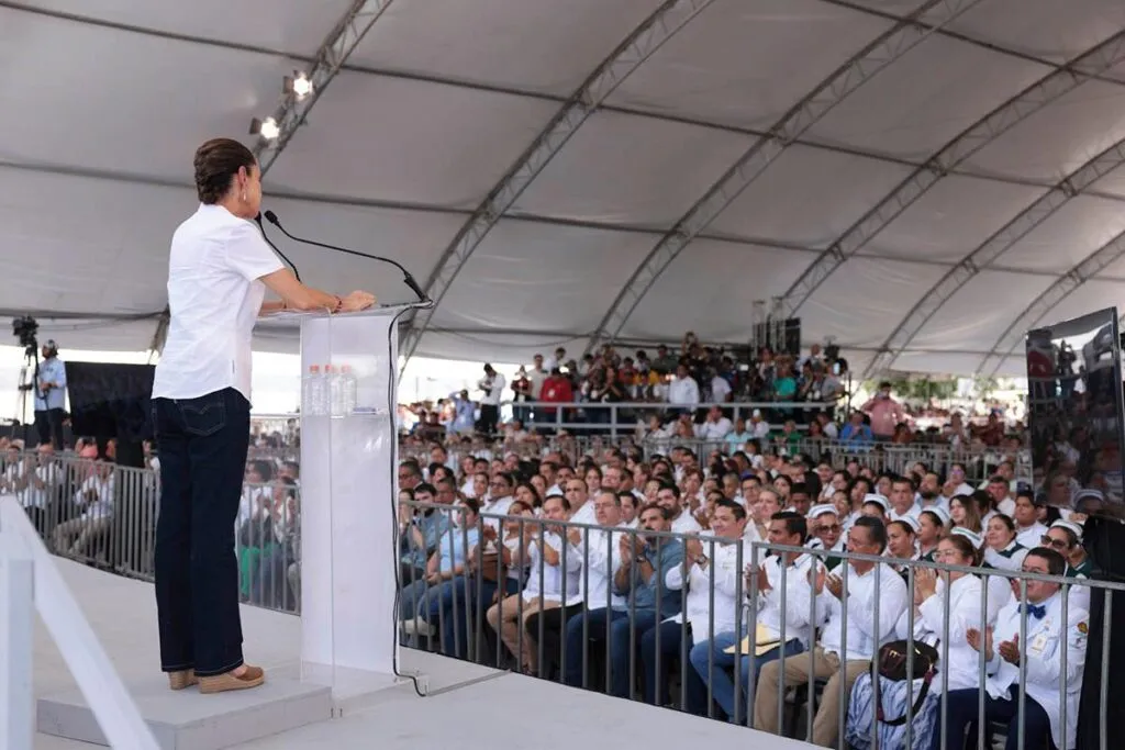Sheinbaum anuncia inversión en salud para Tabasco