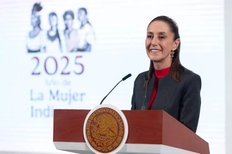 Sheinbaum evita hablar de la disputa entre Harfuch y Bukele