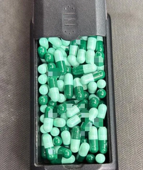 Sorpresa en Opopeo: Detienen a trailero con 113 pastillas psicotrópicas durante operativo vial