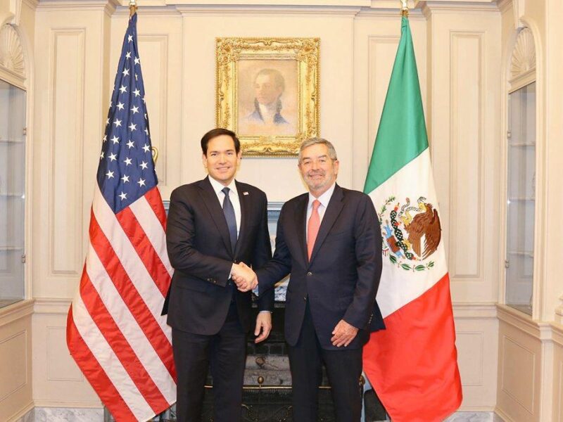SRE acuerda reunión entre funcionarios de México y EU en Washington