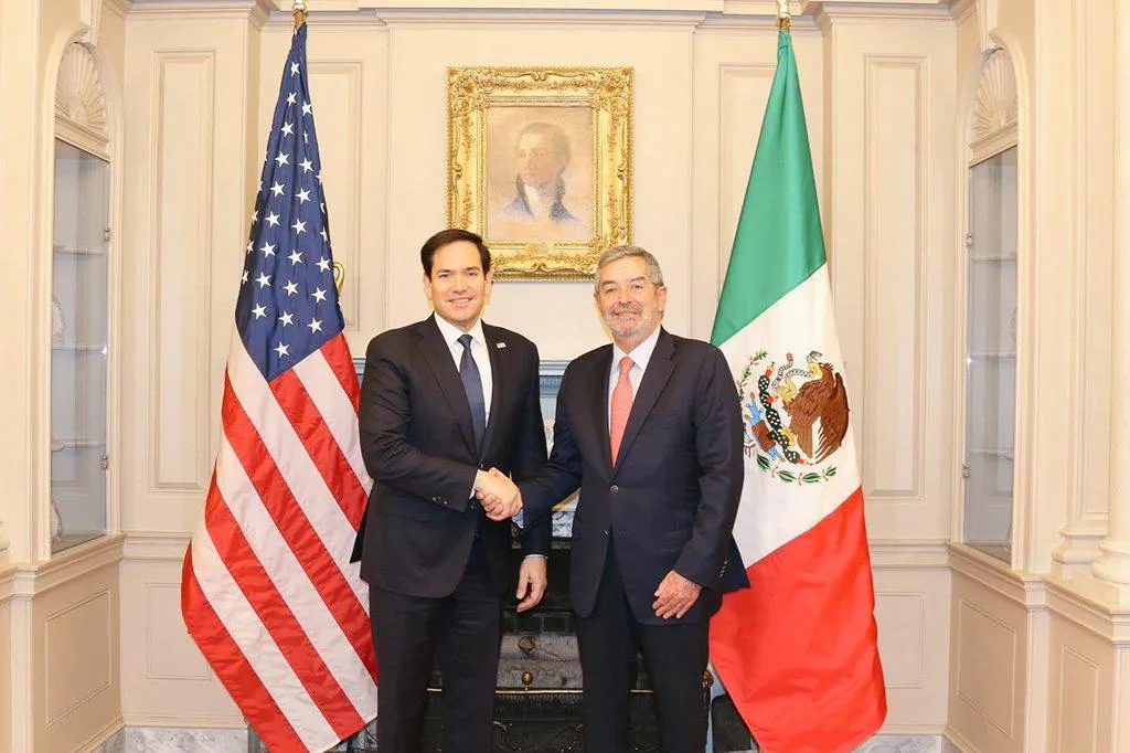 SRE acuerda reunión entre funcionarios de México y EU en Washington