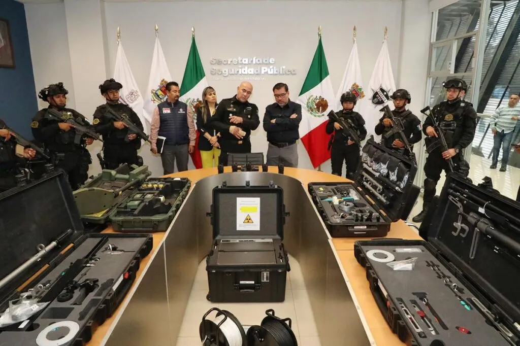SSP invierte 8 mdp en equipamiento de alta tecnología para detección de explosivos