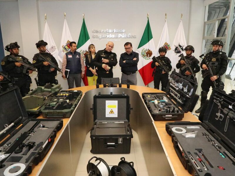 SSP invierte 8 mdp en equipamiento de alta tecnología para detección de explosivos