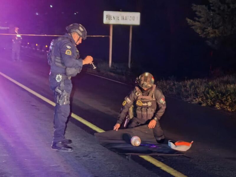 SSP neutraliza artefacto explosivo de pirotecnia en Iratzio
