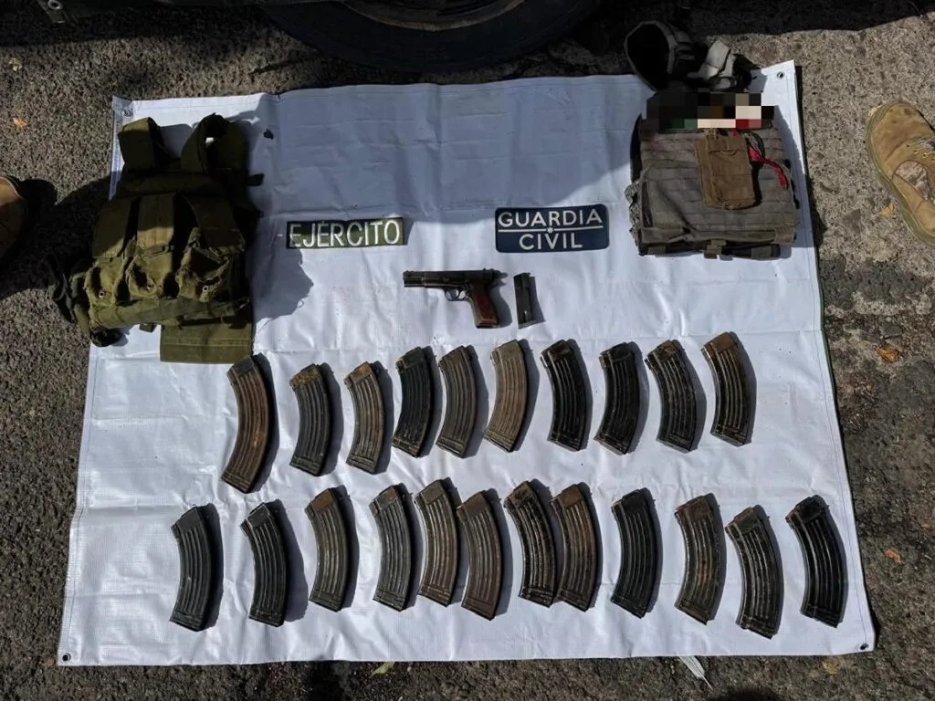 SSP y Defensa decomisan arma, municiones y vehículos en Hidalgo-1