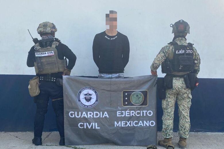 SSP y Defensa detienen a venezolano con fusil de alto poder en Tierra Caliente