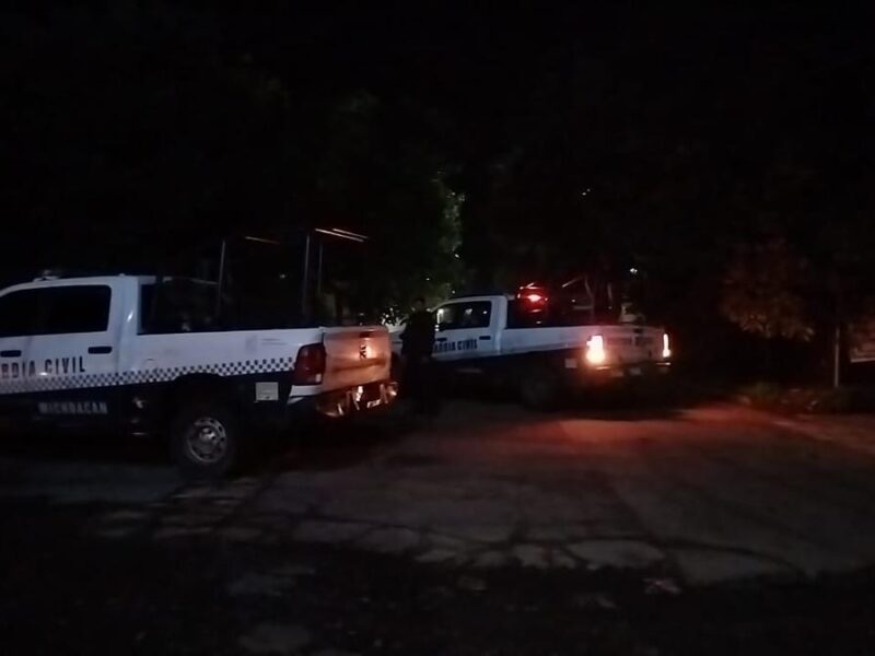 Sujetos armados disparan contra una casa en Uruapan