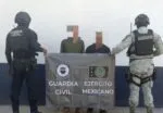 Tras agresión armada, SSP y Defensa aseguran a dos hombres y armamento en Apatzingán