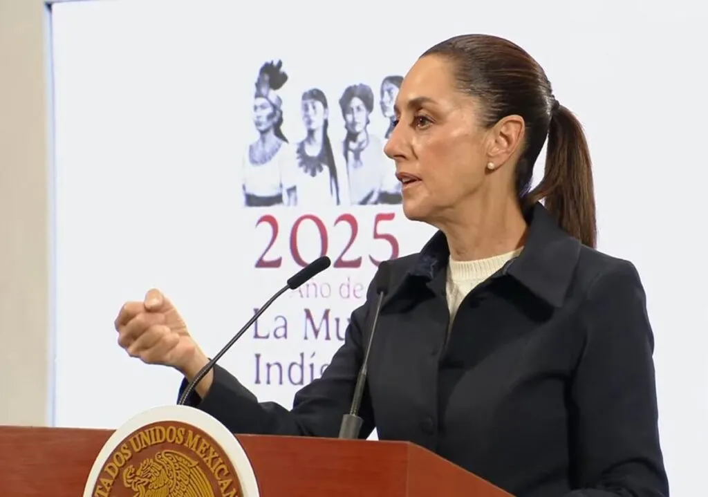 Tratar a migrantes como criminales, violatorio de los DH: Sheinbaum