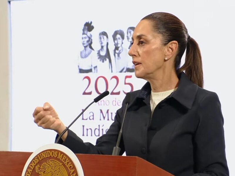 Tratar a migrantes como criminales, violatorio de los DH: Sheinbaum