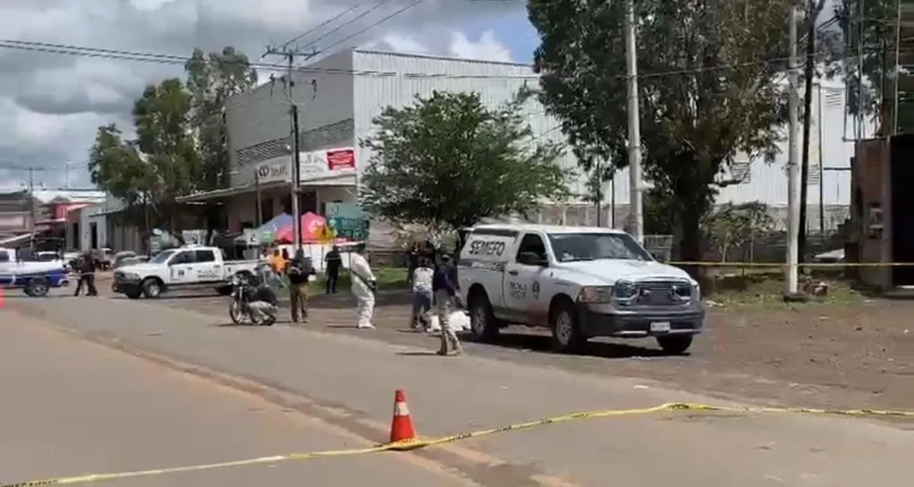 Un motociclista fue asesinado Cotija este miércoles