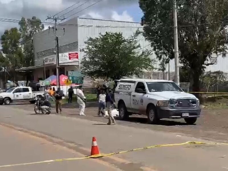Un motociclista fue asesinado Cotija este miércoles
