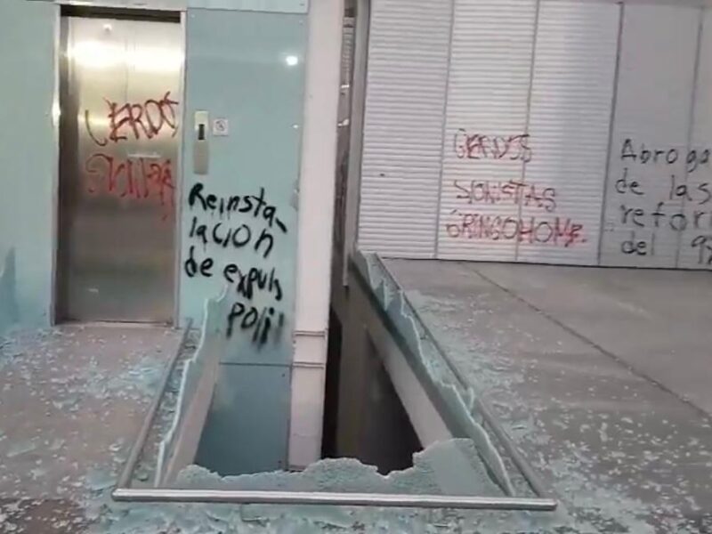 UNAM denunciará por destrozos que causó el ‘bloque negro antigentrificación’ en el CCU