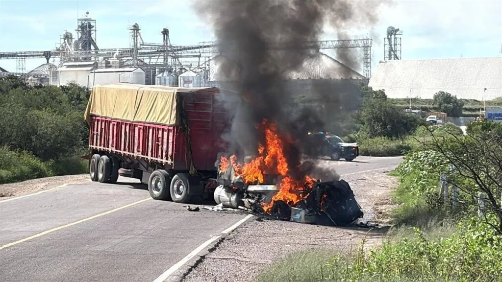 Violencia y narcobloqueos en Aguascalientes hoy 1