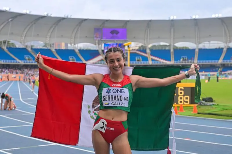 Ximena Serrano tiene boleto al Mundial de Atletismo