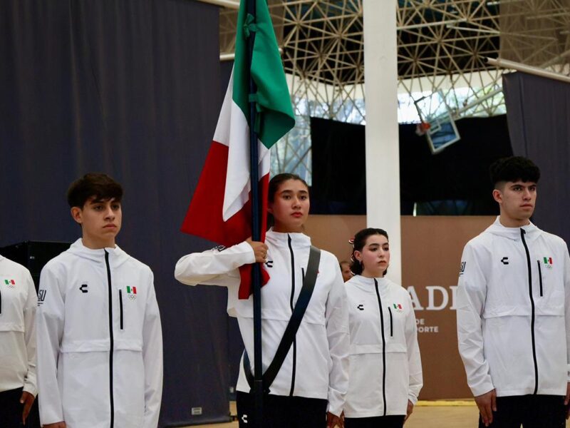 Abanderan a delegación mexicana que participará en Juegos Panamericanos Junior